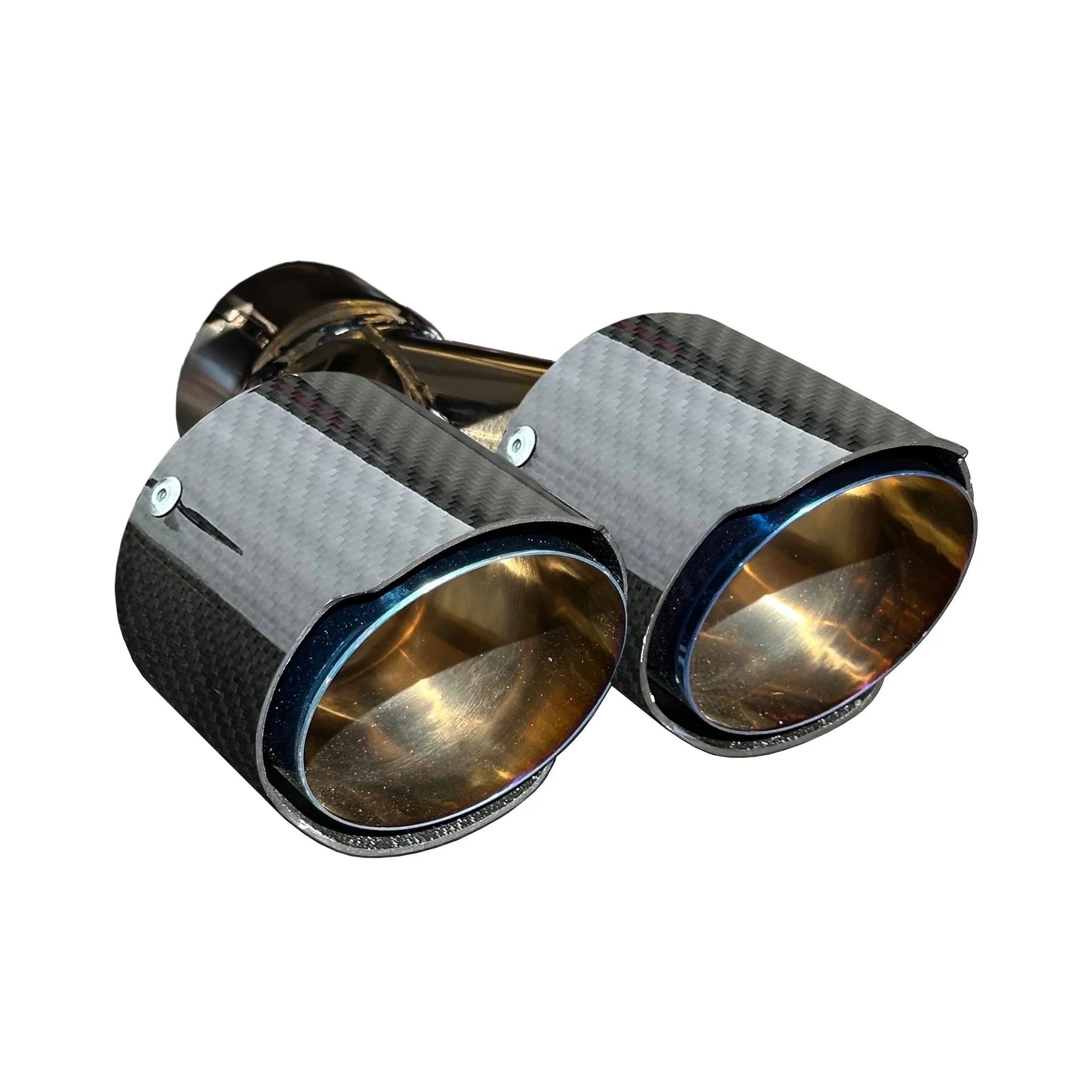 RPM Speed UTV Carbon / Colored Dual Exhaust Tips