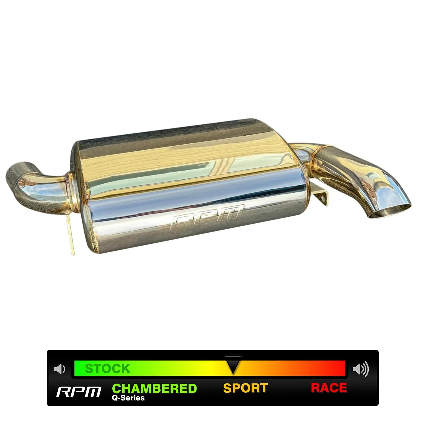 RPM 2016-2025 Can-Am Defender HD10/HD9/HD8 Slip On, Sport Muffler