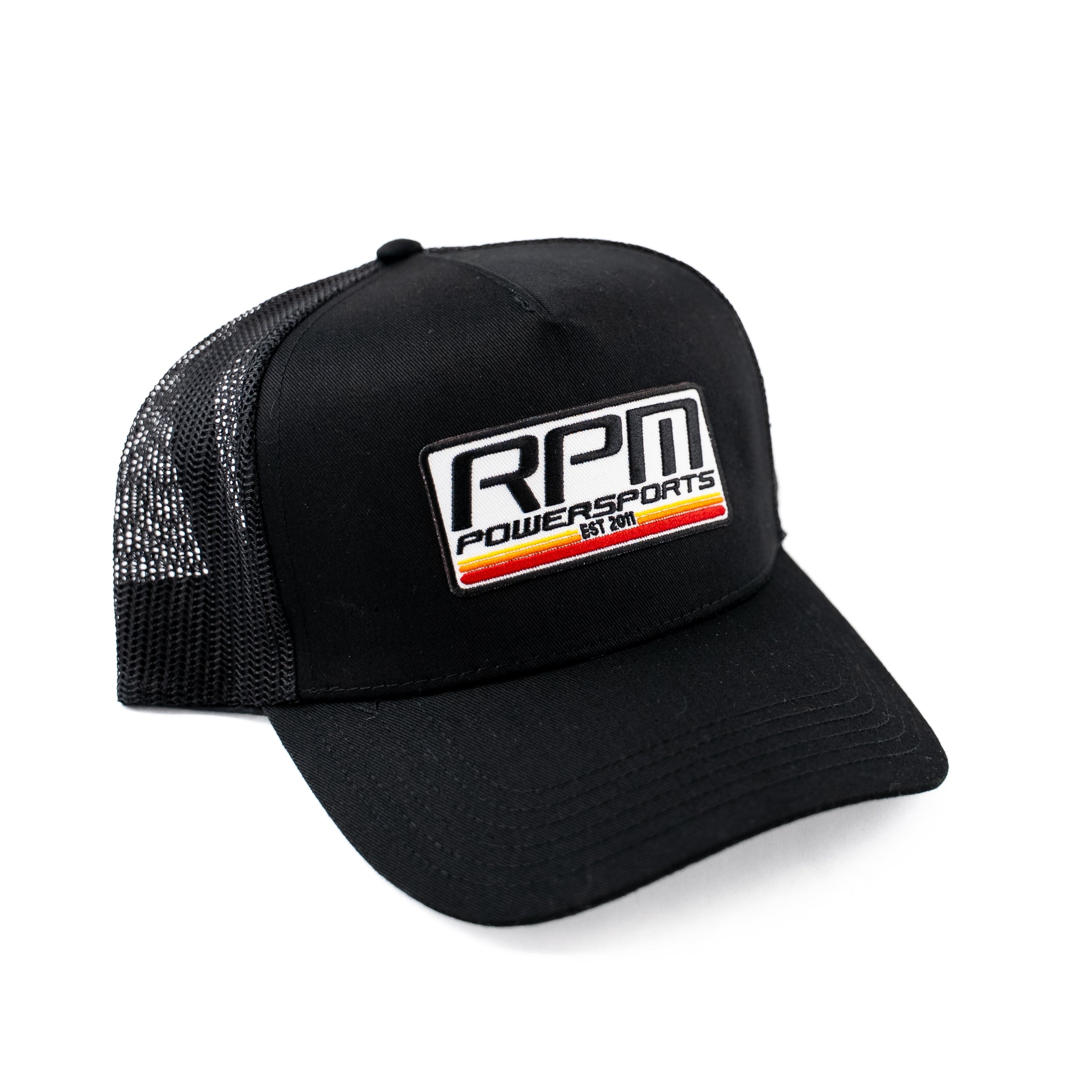RPM Black Trucker Hat