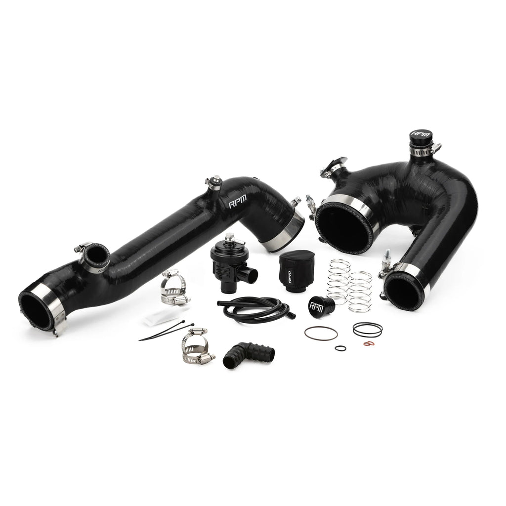 RPM SxS Polaris RZR Turbo XPT XP4 Turbo S Silicone Intake & Charge Tube SET - RPM SXS